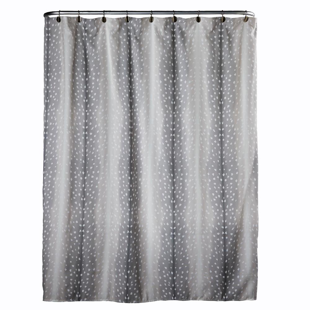 Antelope 72 In Neutral Shower Curtain V1169200200001 The Home Depot