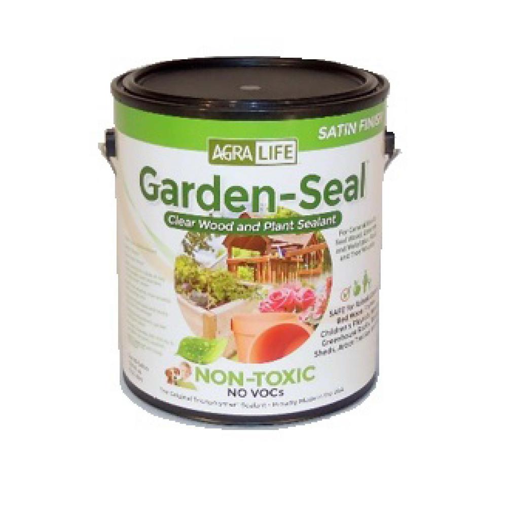 Agralife Voc Free Non Toxic Garden Seal 1 Gal Clear Satin Wood Agralife Voc Free Non Toxic Garden Seal 1 Gal Clear Satin Wood Waterproofer