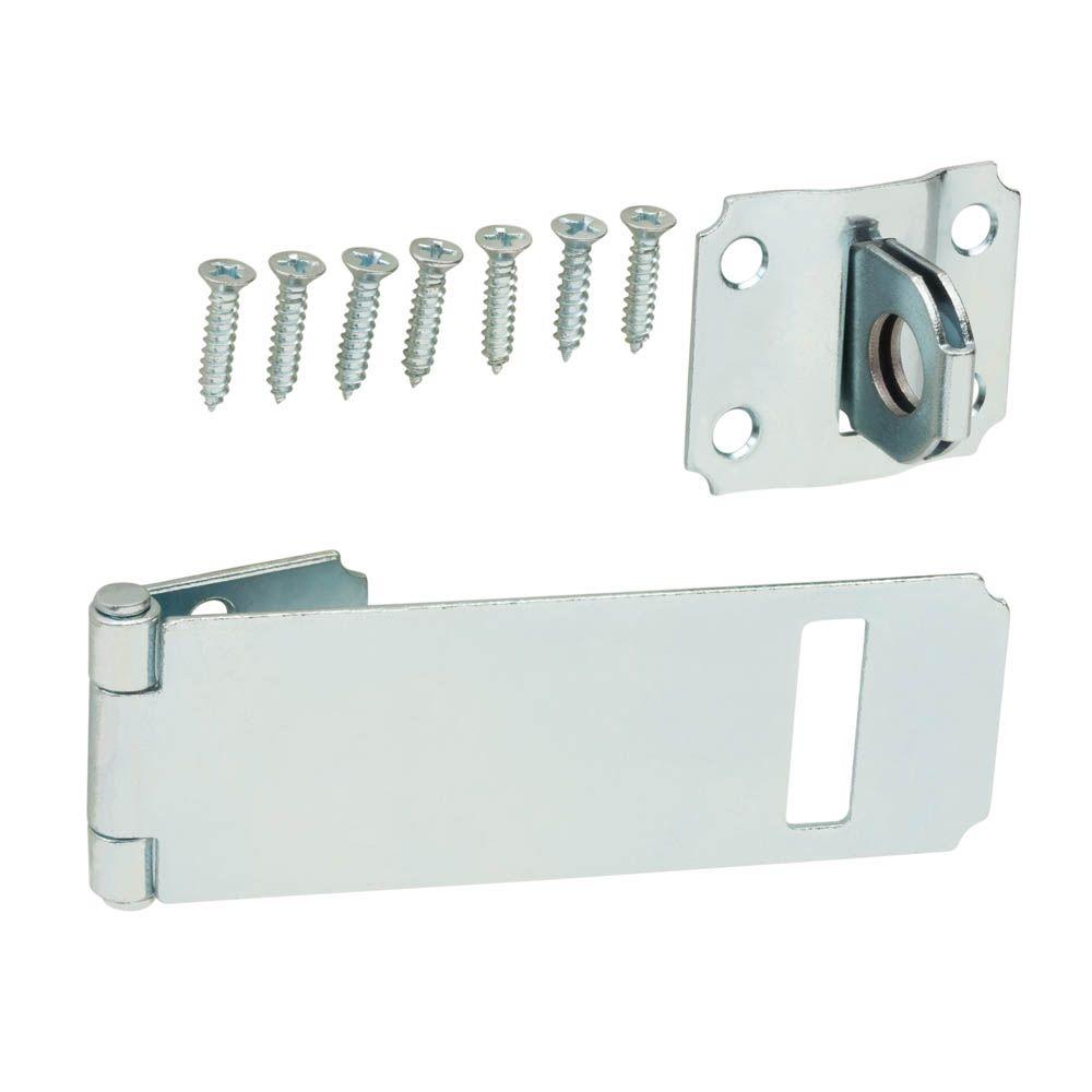 Hasp And Staple >> Everbilt 4 1 2 In Zinc Plated Adjustable Staple Safety Hasp Hasp And Staple >> Everbilt 4 1 2 In Zinc Plated Adjustable Staple Safety Hasp
