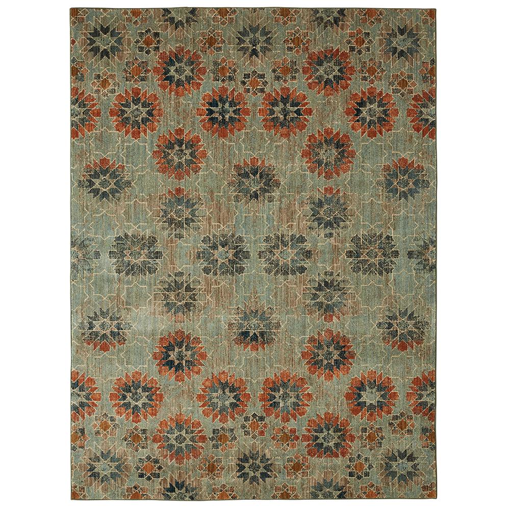 Mohawk In Bloom Turquoise By Patina Vie 8 Ft X 10 Area Rug Mohawk In Bloom Turquoise By Patina Vie 8 Ft X 10 Area Rug