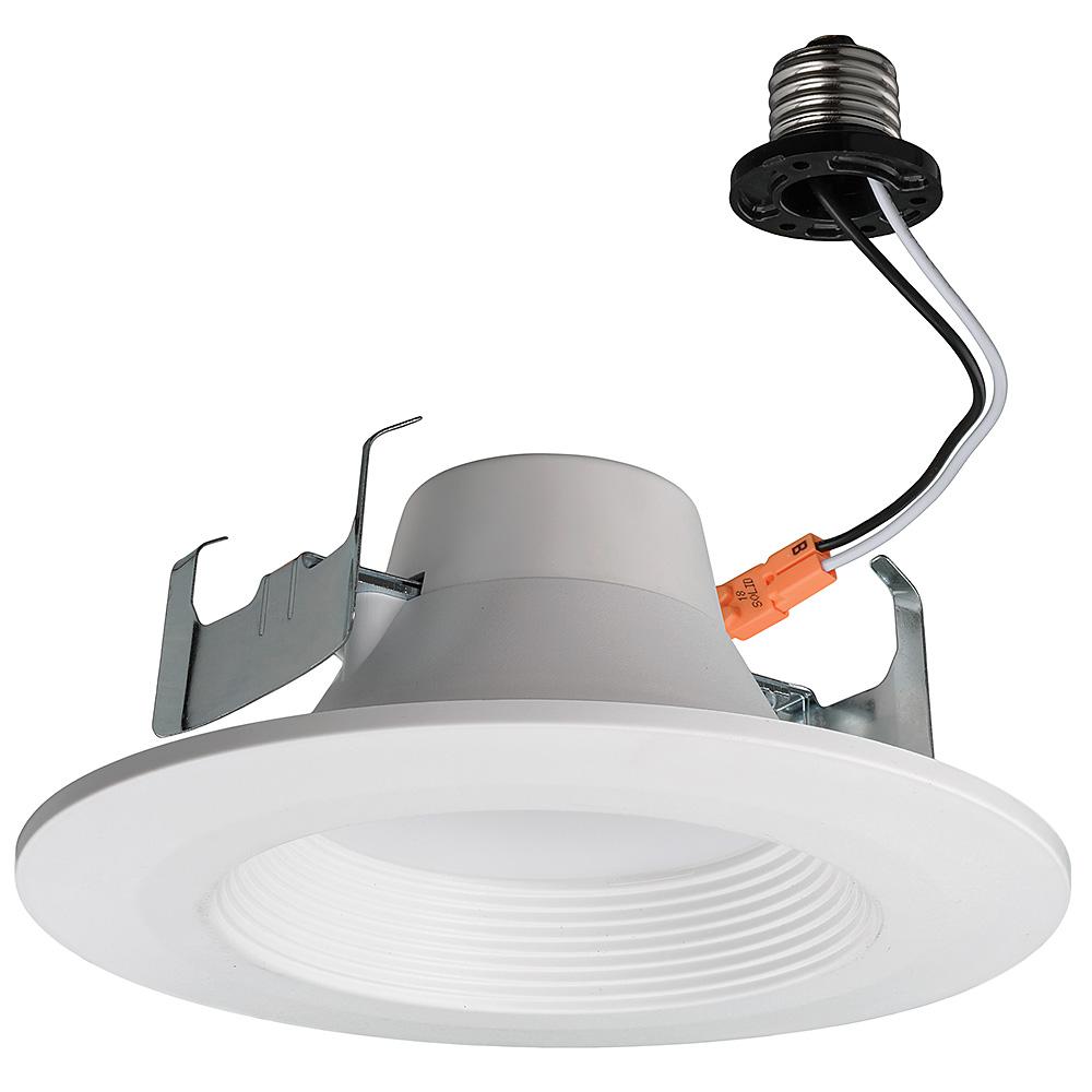 Commercial Electric 5 And 6 In White Integrated Led Bluetooth Commercial Electric 5 And 6 In White Integrated Led Bluetooth Downlight 11 Watt