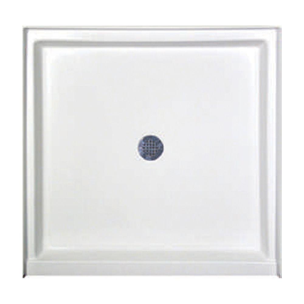 KOHLER Archer 42 in. x 42 in. Single Threshold Shower Base in WhiteK
