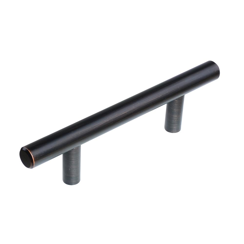 3 In 76 2 Mm Center To Center Oil Rubbed Bronze Modern Straight