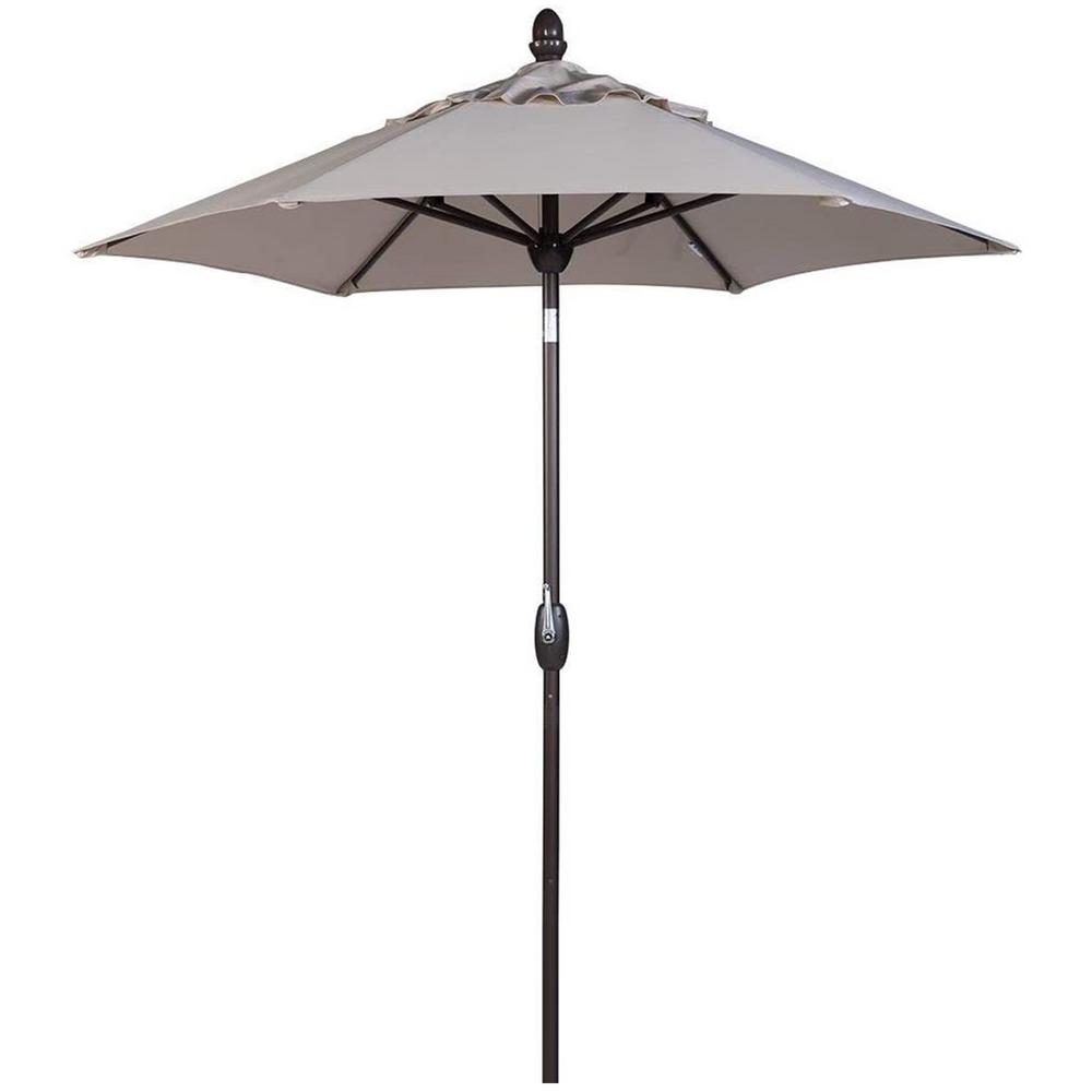 7 5 Ft Patio Umbrellas Patio Furniture The Home Depot