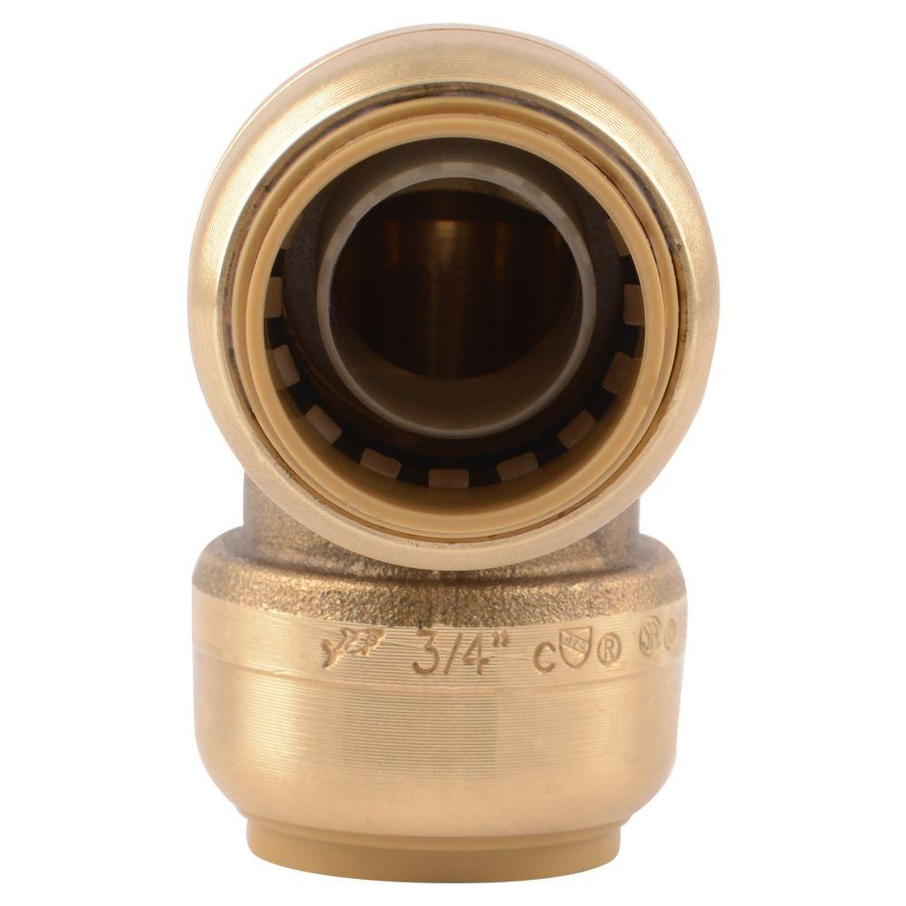 10 SharkBite 3//4/" Brass 90-Degree Polybutylene Elbow Fitting pack Of 10