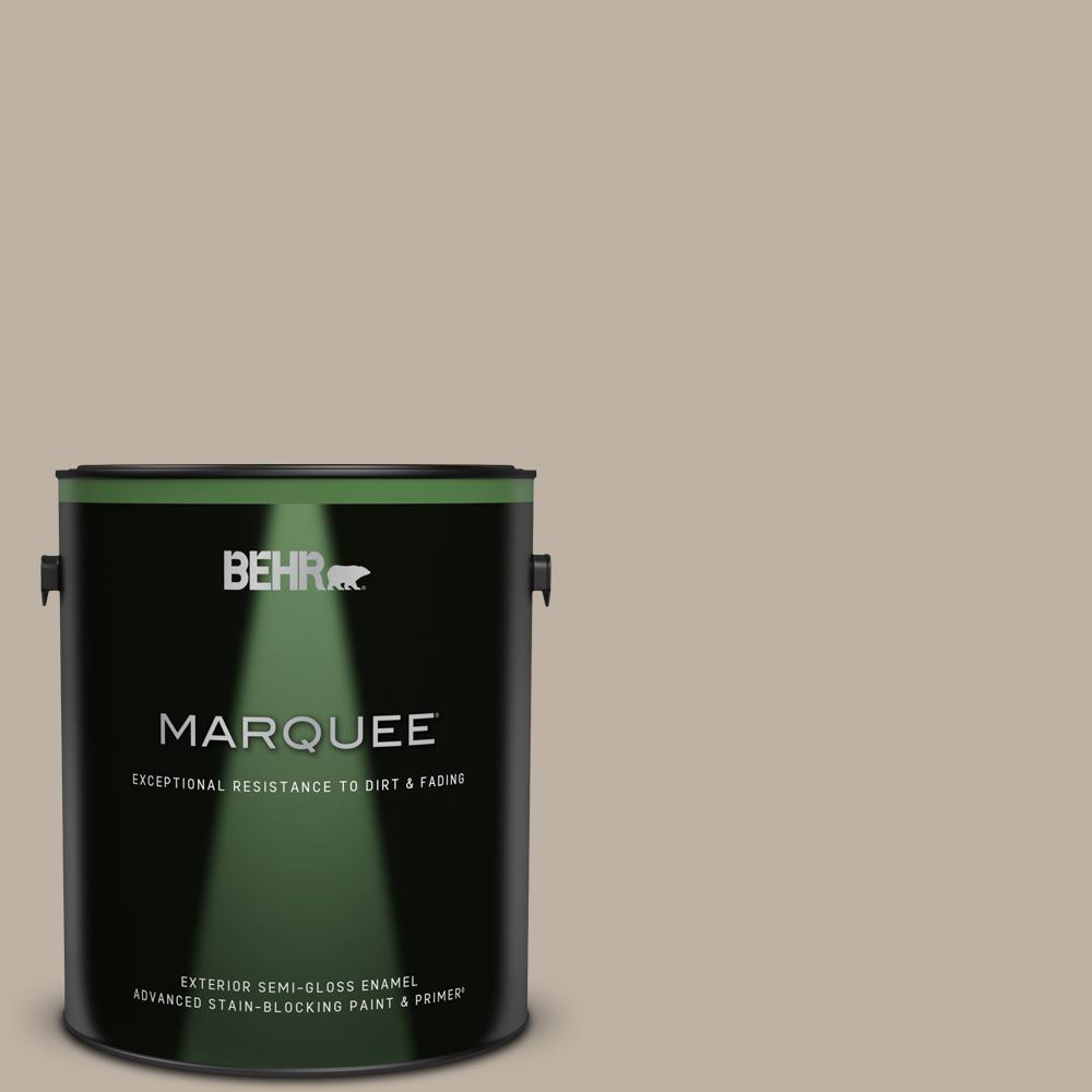 BEHR MARQUEE 1 gal. N2203 Smokestack SemiGloss Enamel Exterior Paint