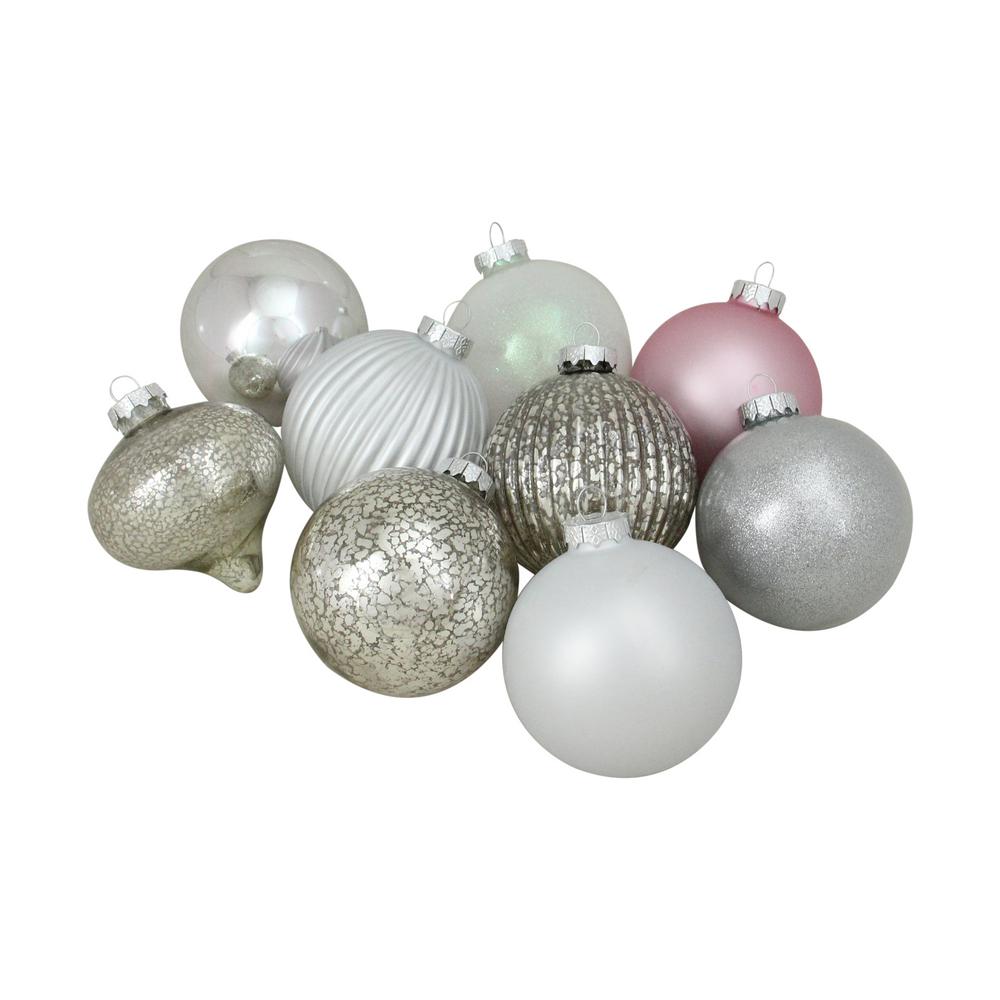 silver christmas ornaments