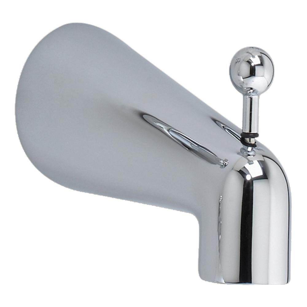 5-1//8-Inch Chrome BrassCraft Diverter Tub Spout for Delta Faucets