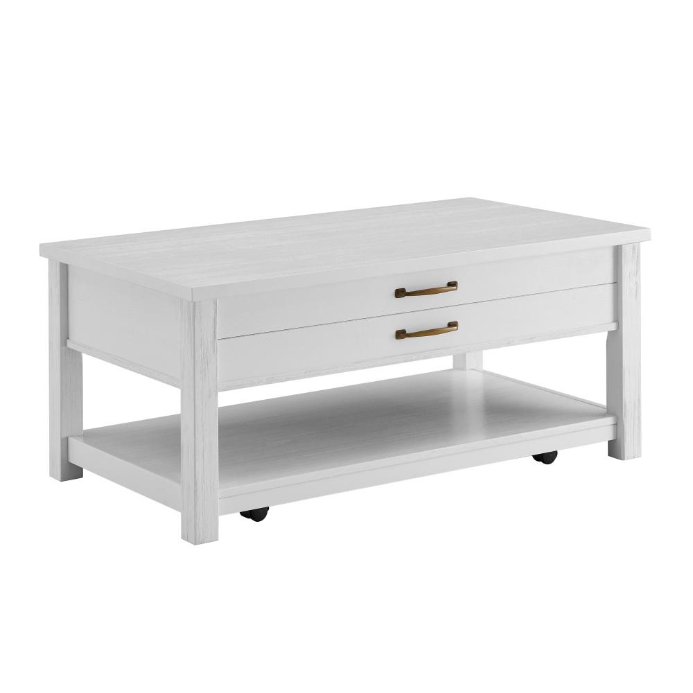 Steve Silver Frisco White Lift Top Tail Table Fs200cas The