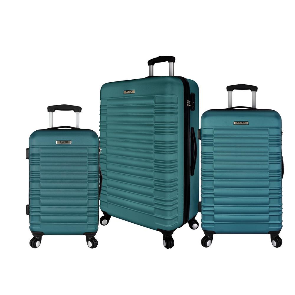 teal luggage