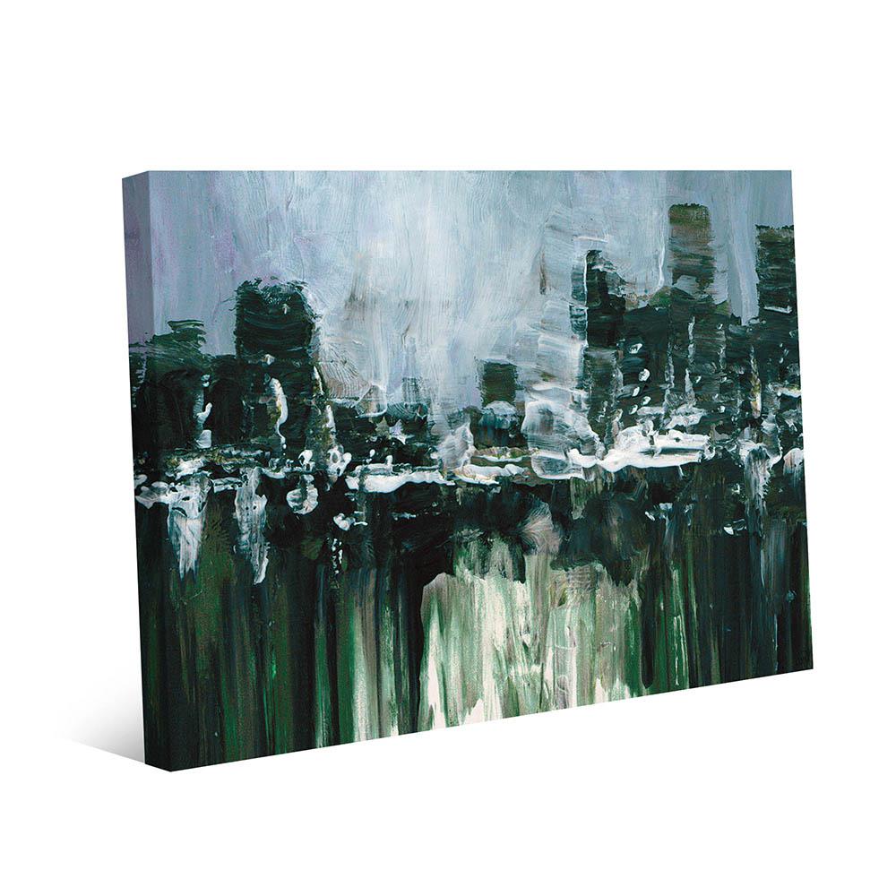 20 In X 24 Kasama Abstract Cityscape Wrapped Canvas Wall Art Print - Abstract Cityscape Canvas Wall Art 20 In X 24 Kasama Abstract Cityscape Wrapped Canvas Wall Art Print - Abstract Cityscape Canvas Wall Art