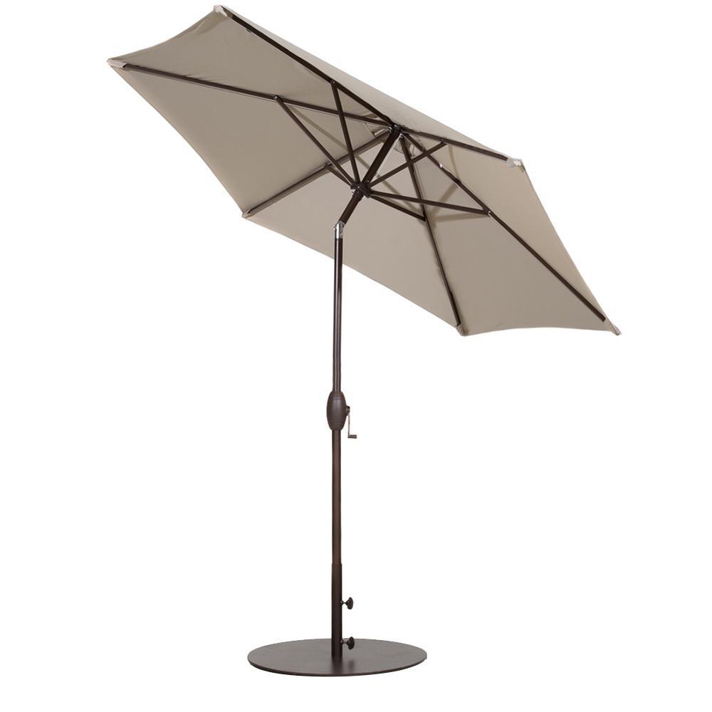 Abba Patio 55 Lb Metal Patio Umbrella Base In Bronze Apbase3c The Home Depot