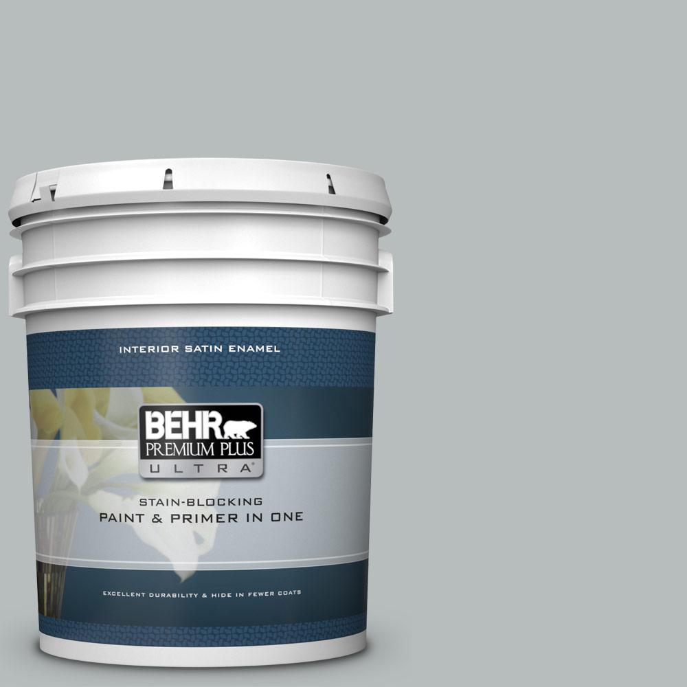 BEHR Premium Plus Ultra 5 gal. PPU1805 French Silver