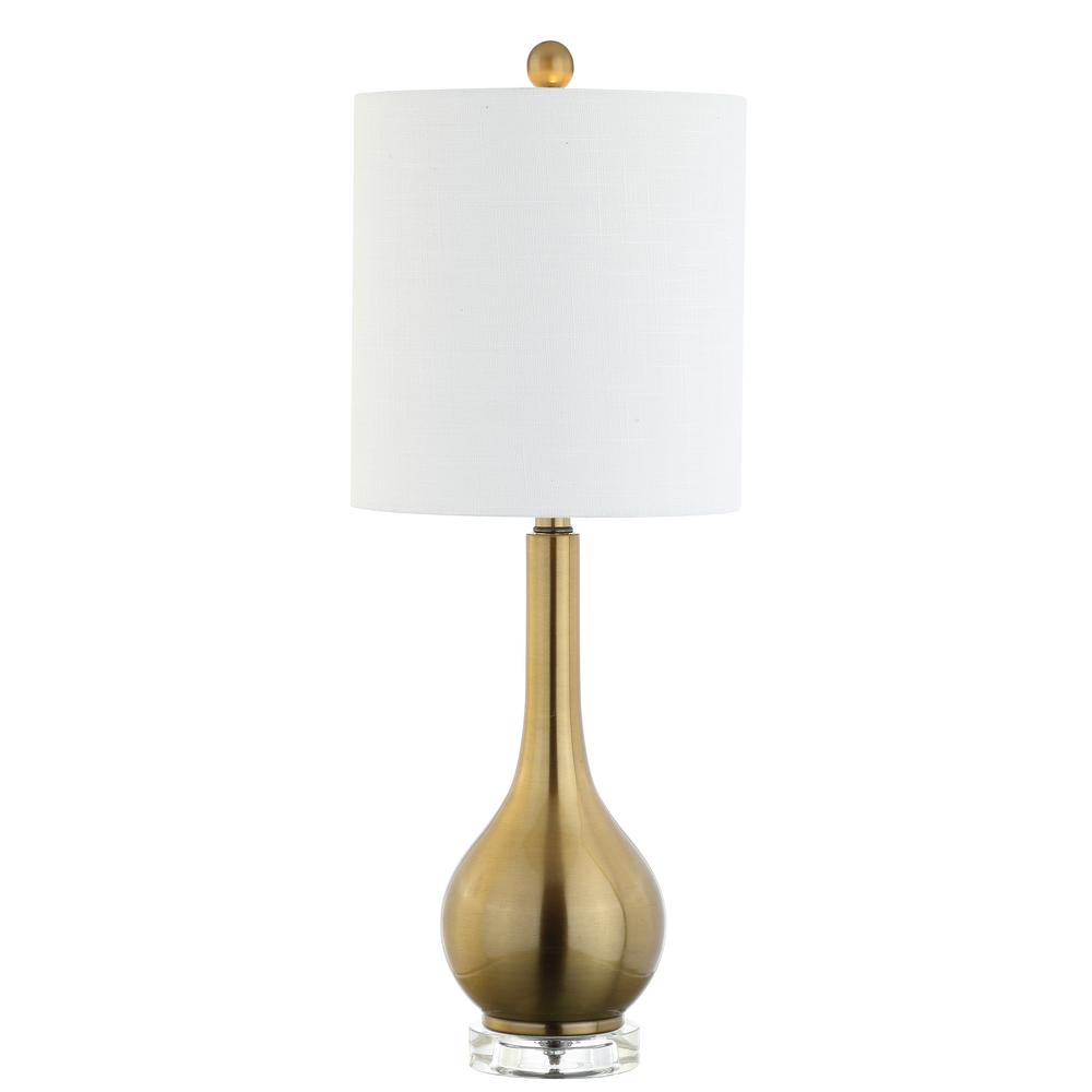 crystal teardrop table lamp