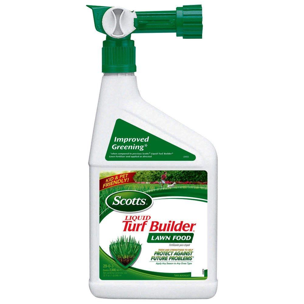Scotts 32 Oz Liquid Turf Builder Lawn Food 5410410 The Home Depot
