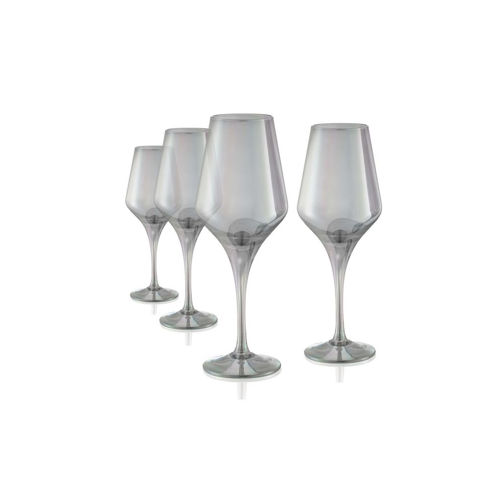 gray drinking glasses