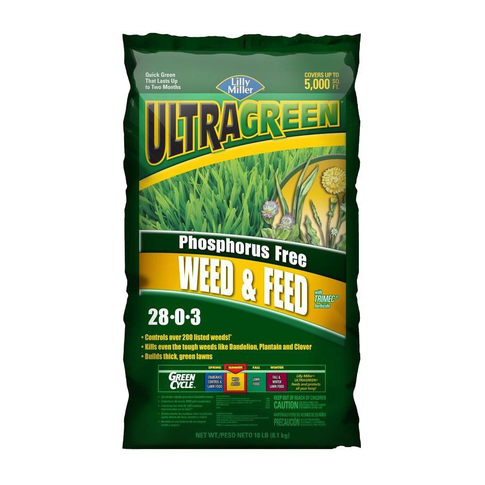 Scotts 15 lb. 5 M Turf Builder Weed and Feed-25006 - The Home Depot