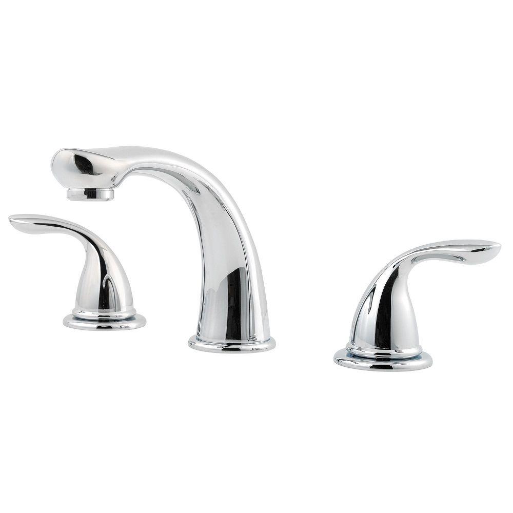 Pfister Pfirst Modern Single Hole Single-Handle Bathroom Faucet in ...