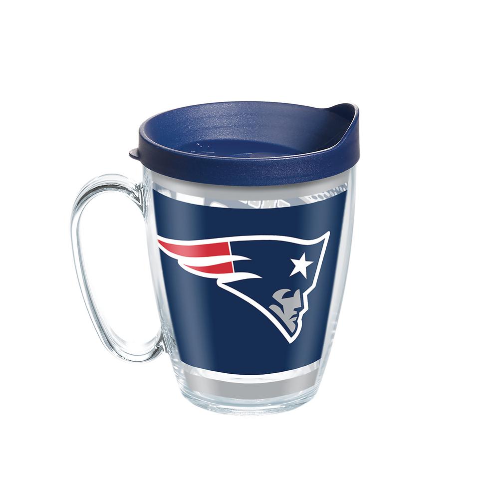 Tervis Nfl New England Patriots Legend 16 Oz Double Walled Insulated Travel Mug With Lid 1257541 The Home Depot