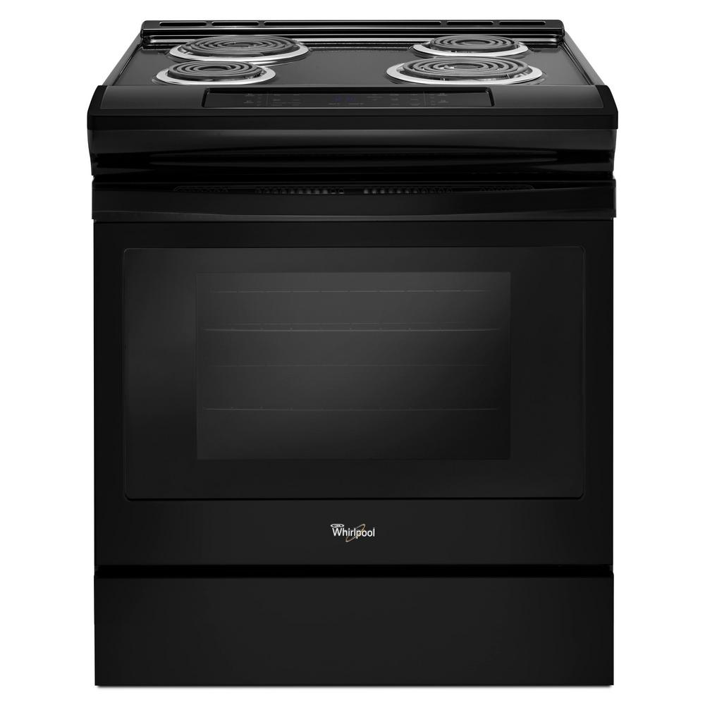 Whirlpool 4.8 cu. ft. Single Oven Electric Range with Guided Front