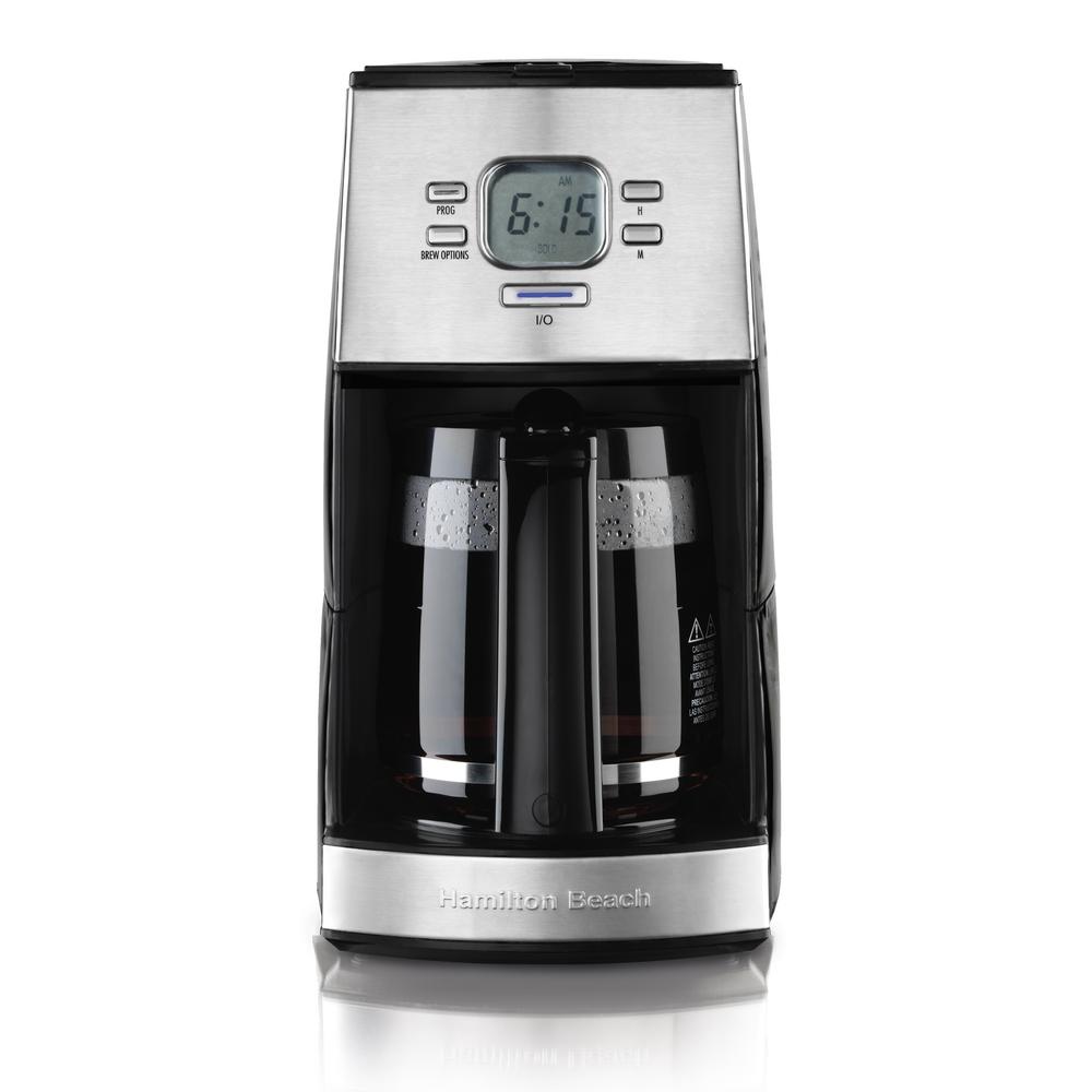 Hamilton Beach BrewStation 12Cup Black Drip Coffee Maker with BuiltIn