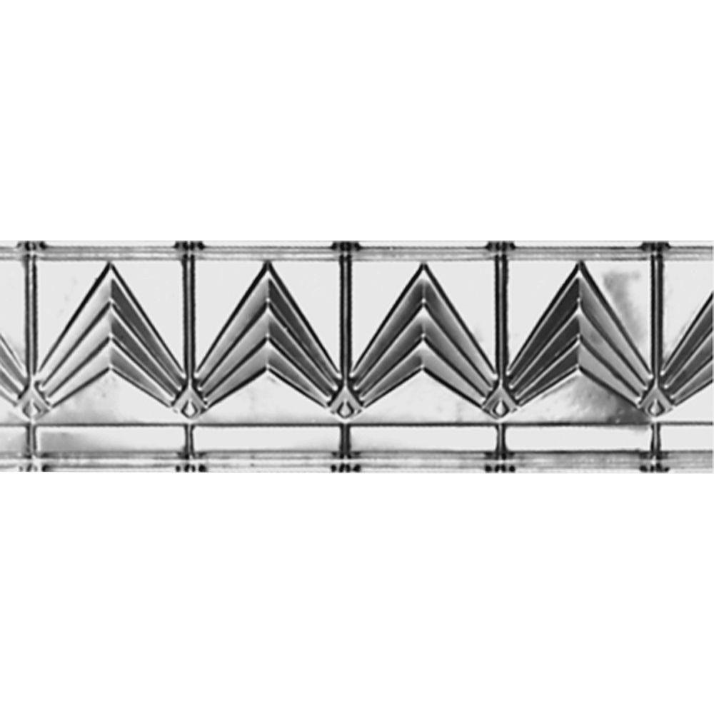 Shanko 6 In X 4 Ft X 6 In Nail Up Direct Application Tin