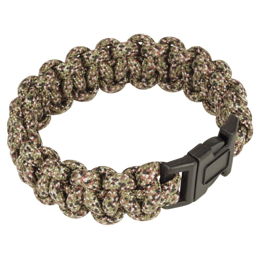 Crown Bolt 9 In Forest Camo Paracord Bracelet 56445 The Home Depot Forest Camo Paracord Bracelet