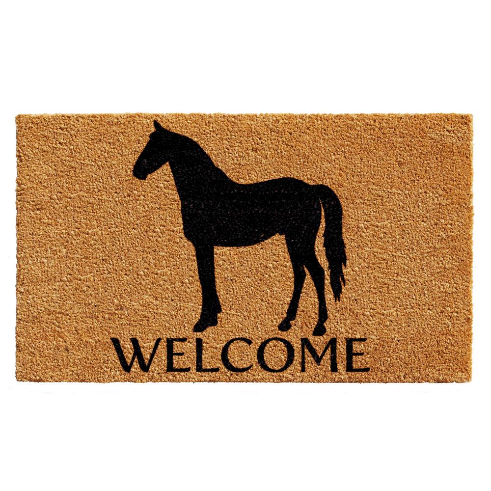 Home & More Horse Door Mat 17 in. x 29 in.103261729 The Home