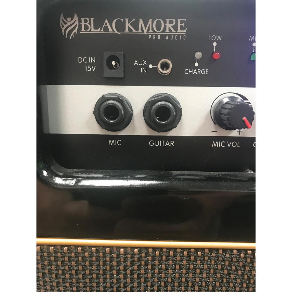 blackmore bluetooth portable rechargeable pa speaker