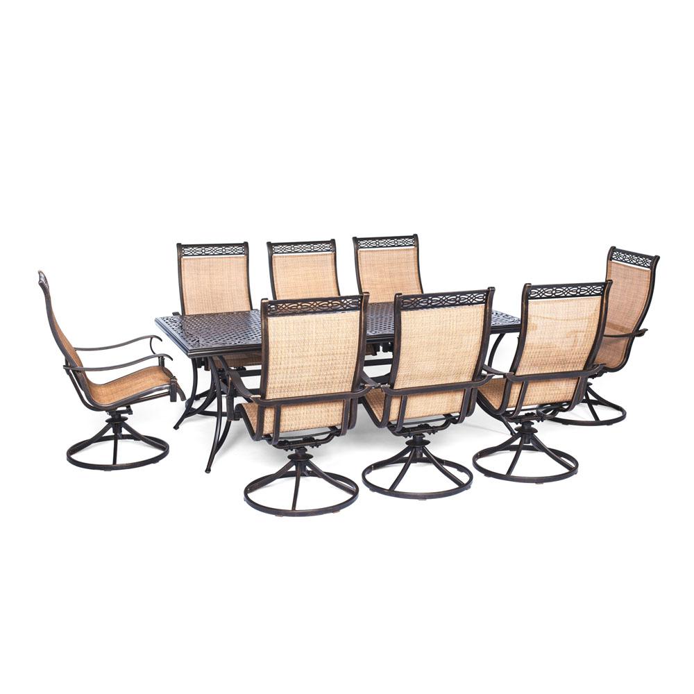 Cambridge Legacy 9 Piece Patio Outdoor Dining Set With 8 Swivel Cambridge Legacy 9 Piece Patio Outdoor Dining Set With 8 Swivel Rockers