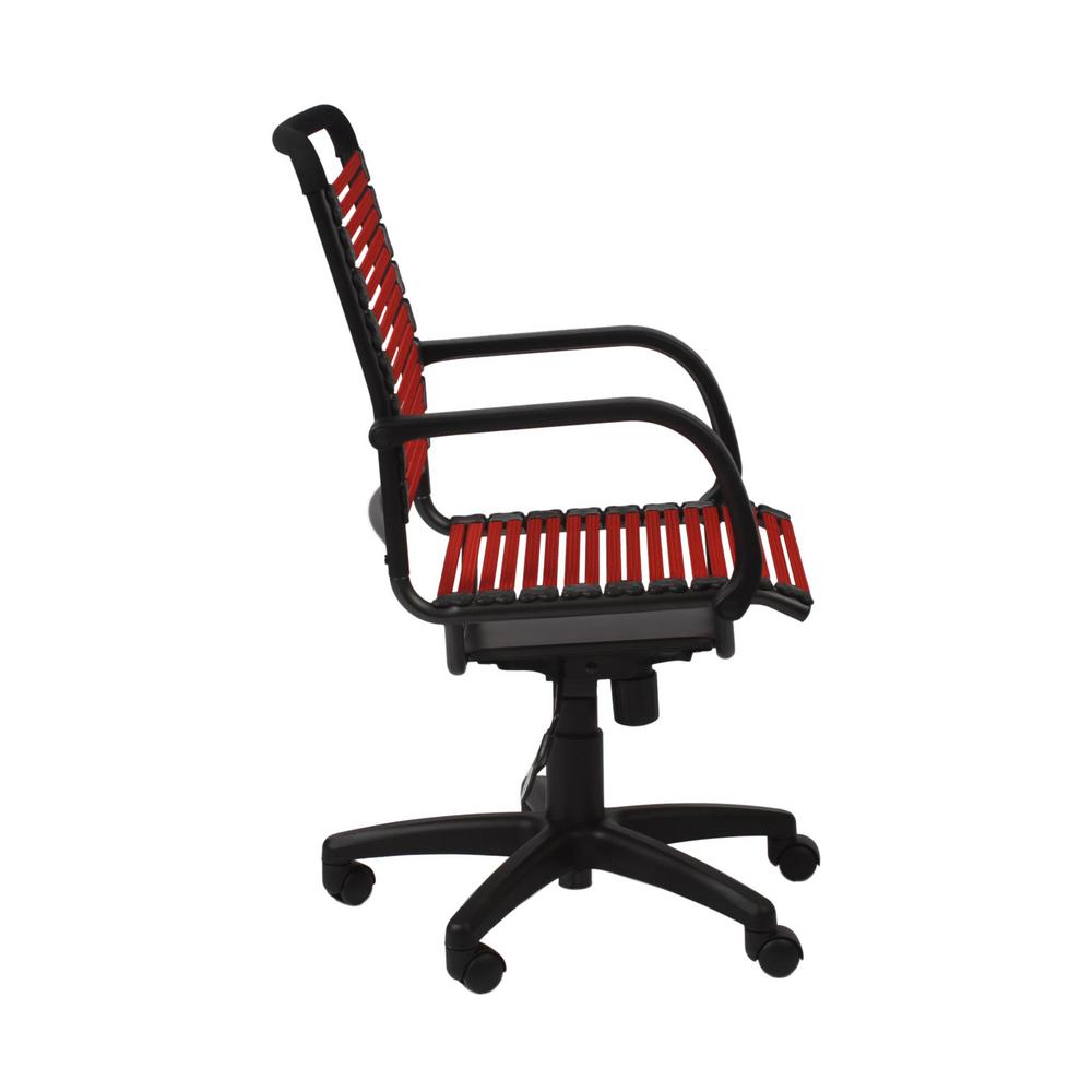 Eurostyle Bungie Red Flat High Back Office Chair 02570red The Eurostyle Bungie Red Flat High Back