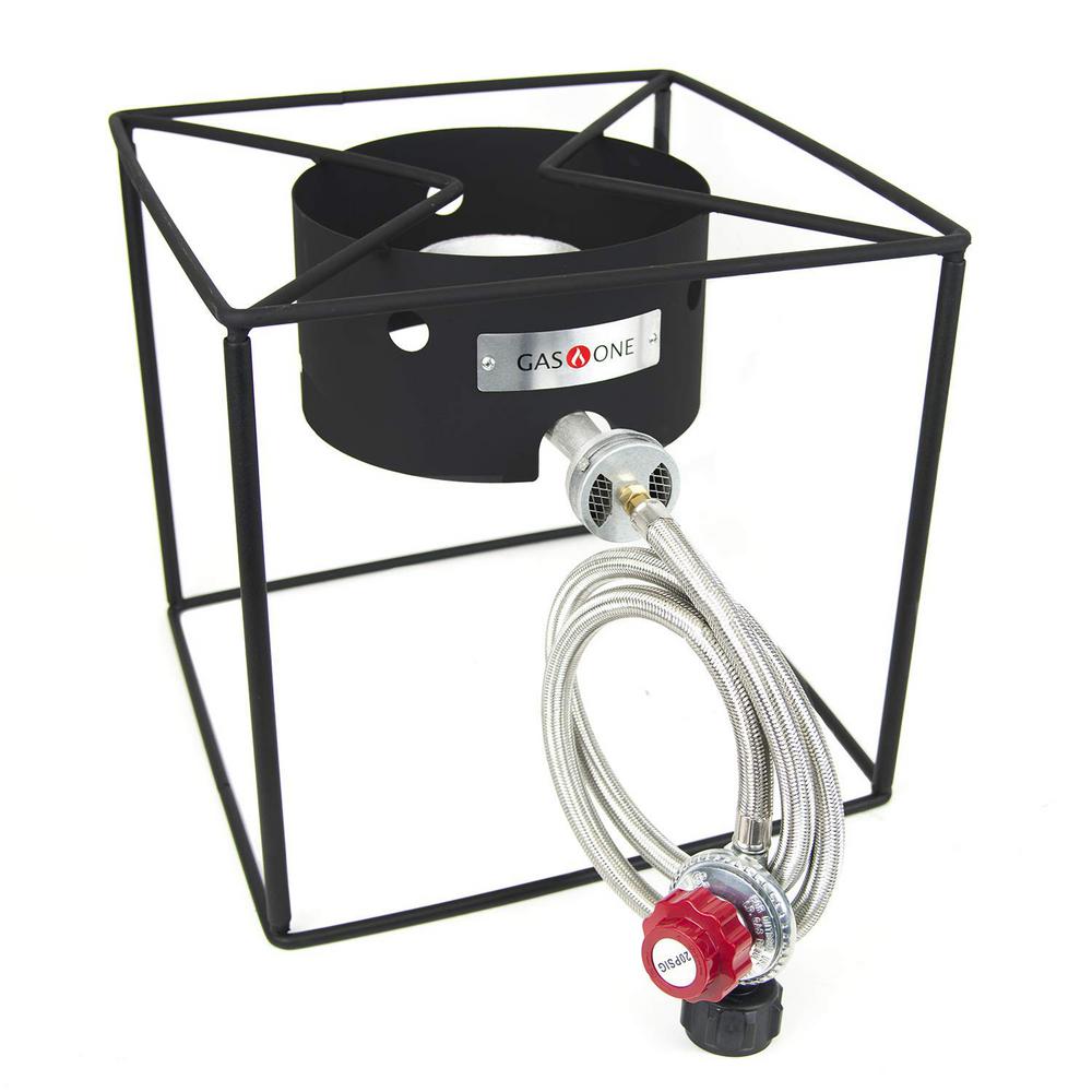 GASONE Propane Burner Turkey Fryer with High Pressure Propane Regulator