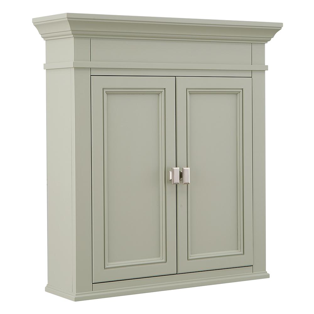 Sage Green Bathroom Wall Cabinets Storage H Wall Cabinet In Sage Green
