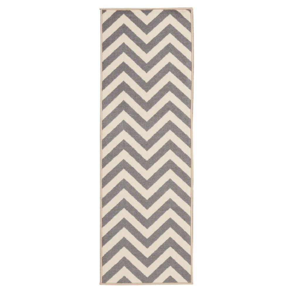 non skid runner rubber backed anne collection chevron design ivory and grey ft 10 non non non skid runner rubber backed anne collection chevron design ivory and grey ft 10 non non