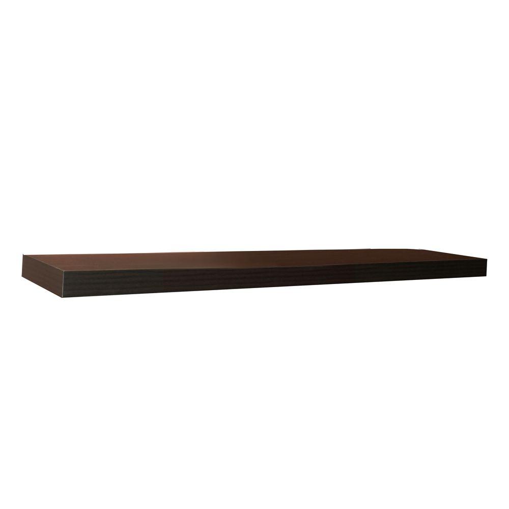 Inplace 60 In W X 10 2 D H Espresso Mdf Large