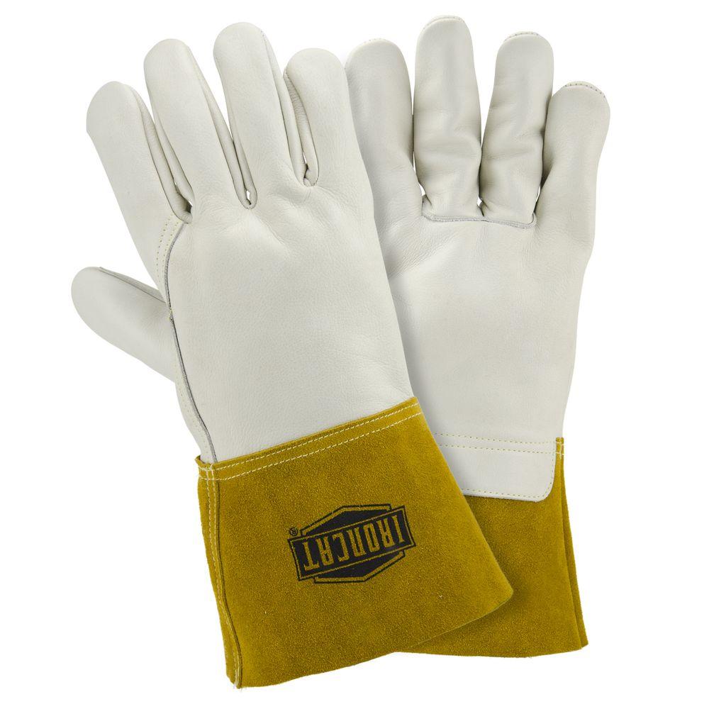 Ironcat XLarge Heavyweight Top Grain Cowhide MIG Welding Gloves6010