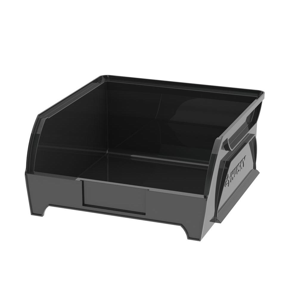 Husky 5 in. H x 11 in. W Stackable Garage Storage Bin (Case of 8