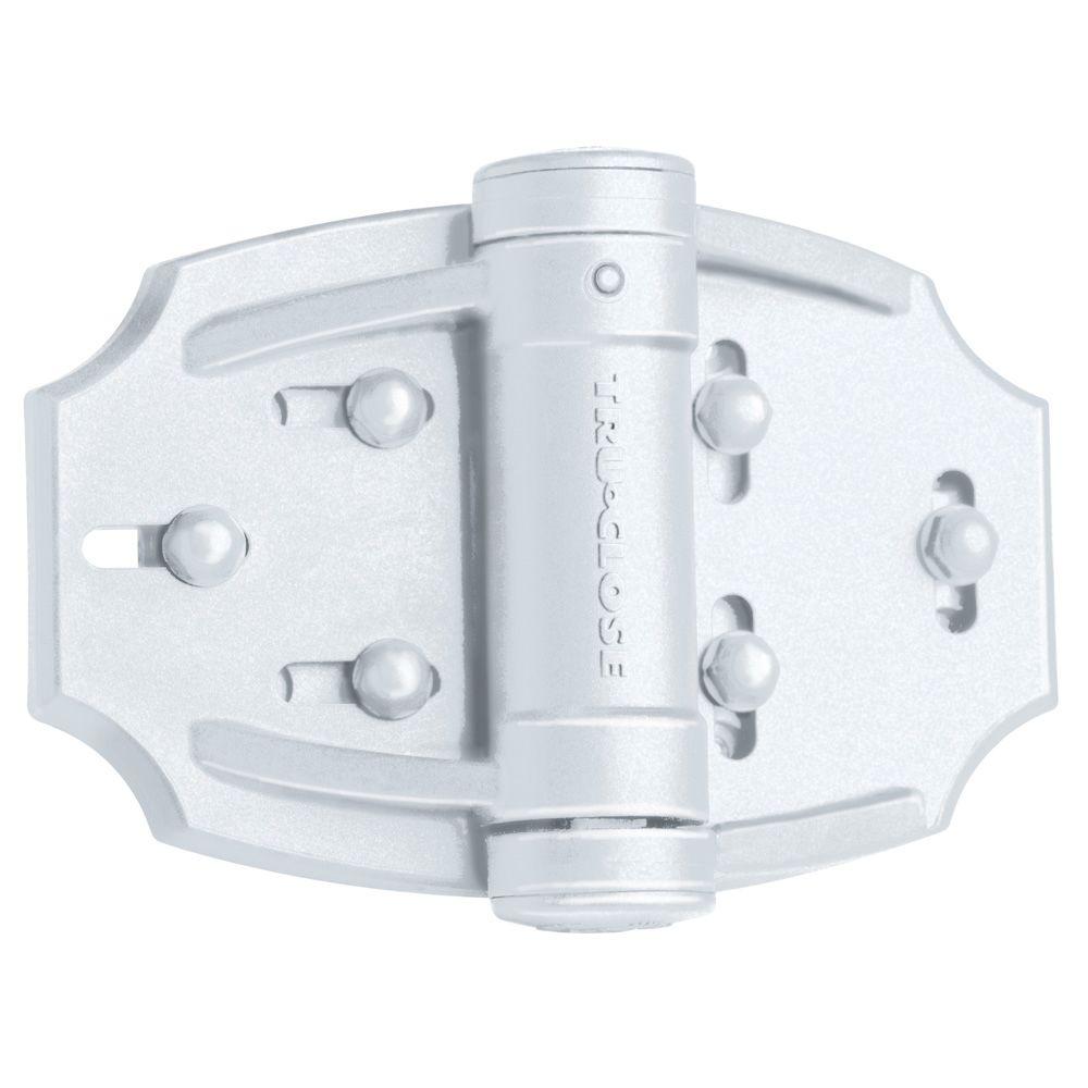 Veranda TruClose White Vinyl Fence Hinge Set125948 The Home Depot