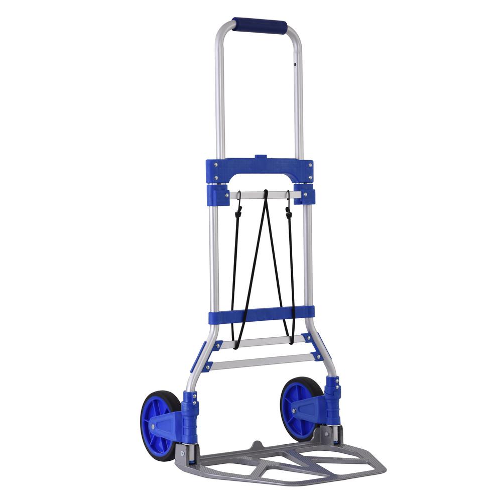 Capacity 2 Casters 200-Lb TEKRITE Aluminum Hand Truck