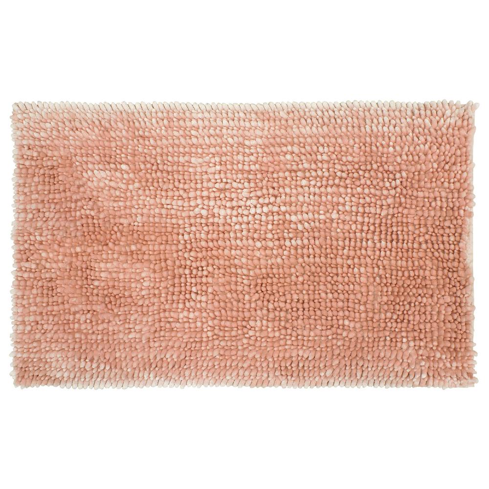 Laura Ashley Er Chenille 20 In X 34 Bath Mat Blush