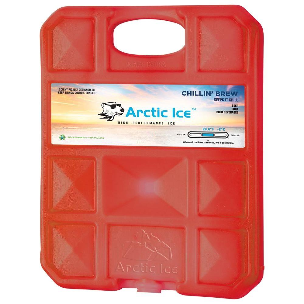 Arctic Ice Chillin Brew Team Sports Red Cooler Pack1215 The Home Depot