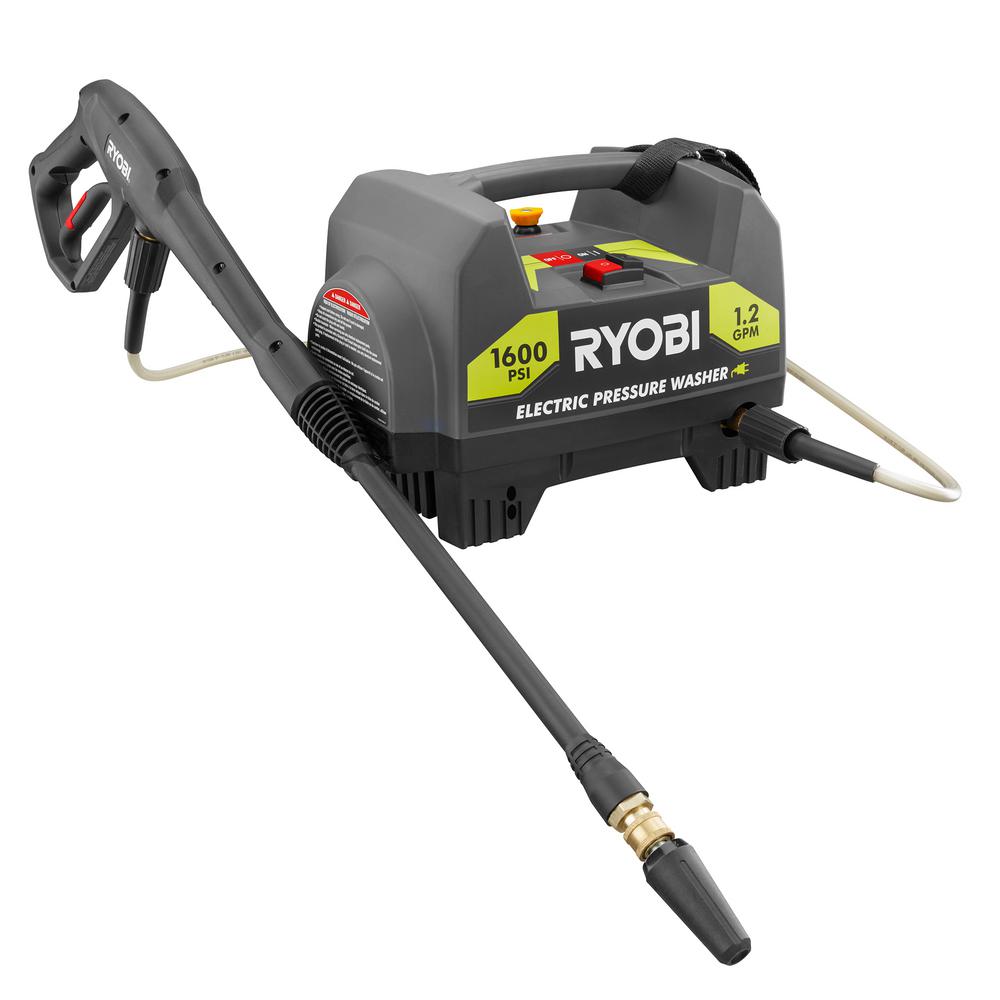 RYOBI Reconditioned 1,600 PSI 1.2 GPM Electric Pressure Washer
