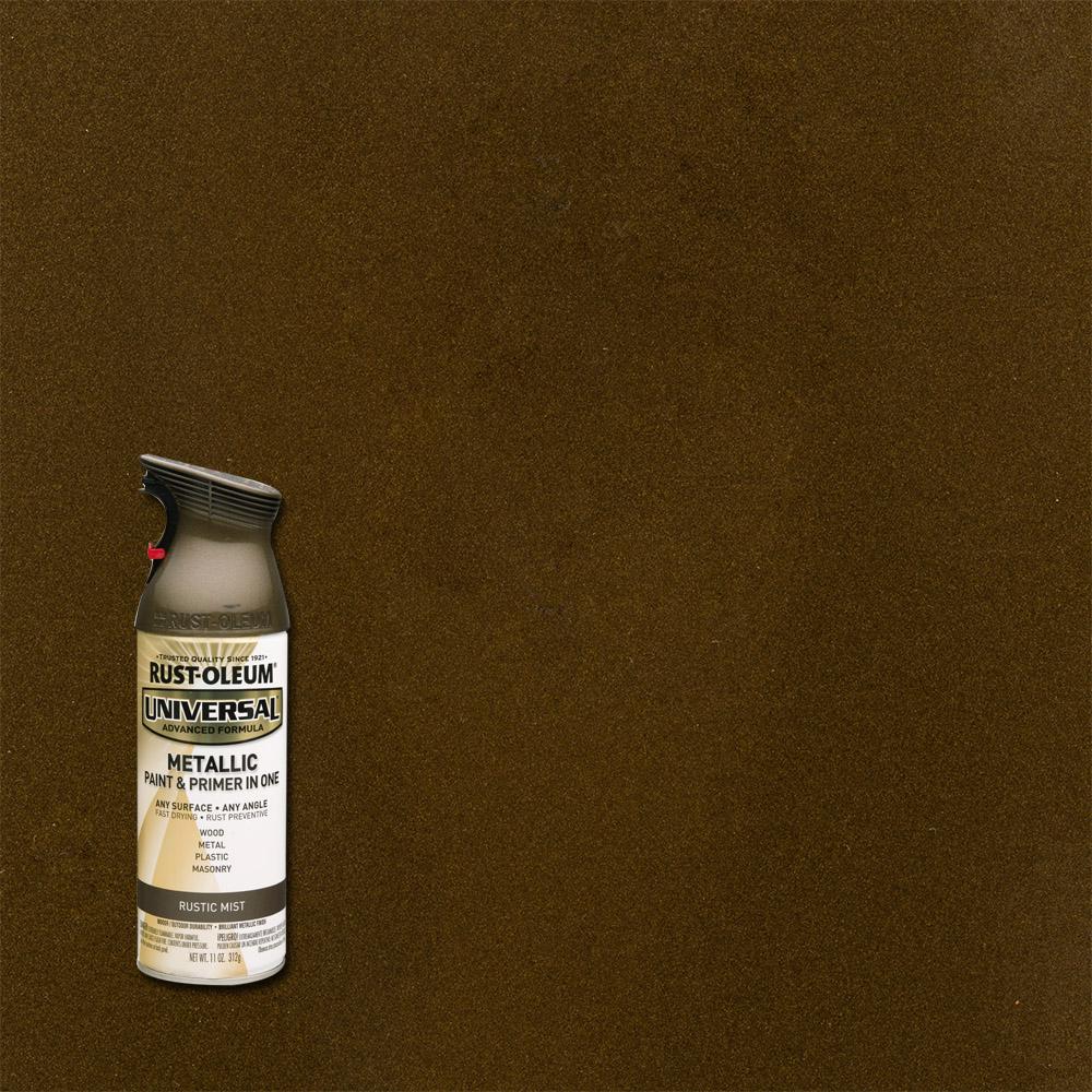 RustOleum Universal 11 oz. All Surface Metallic Carbon Mist Spray