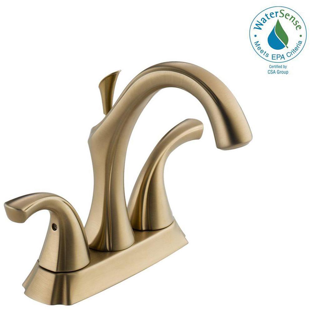 Champagne Bronze Delta Centerset Bathroom Sink Faucets 2592 Czmpu Dst 64 1000 
