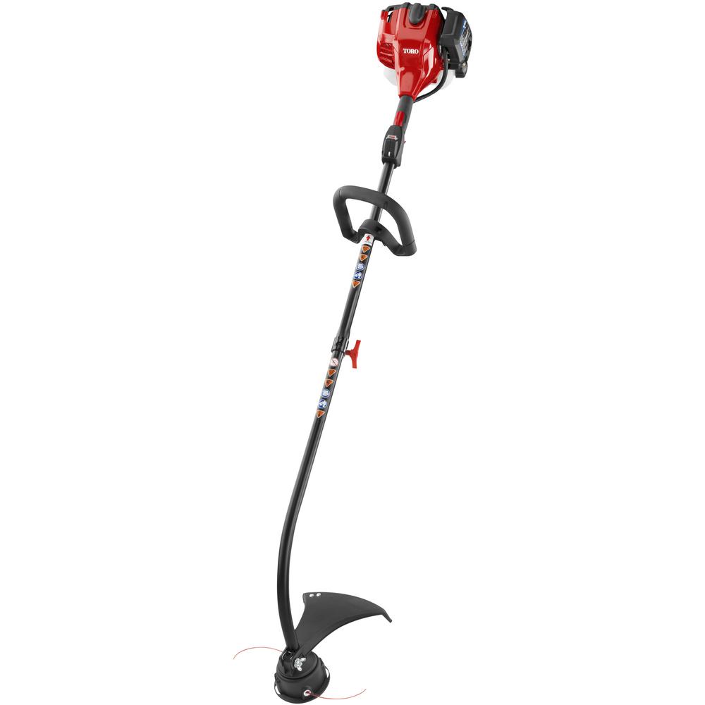 Homelite 2-Cycle 26 cc Curved Shaft Gas Trimmer-UT33600A - The Home Depot