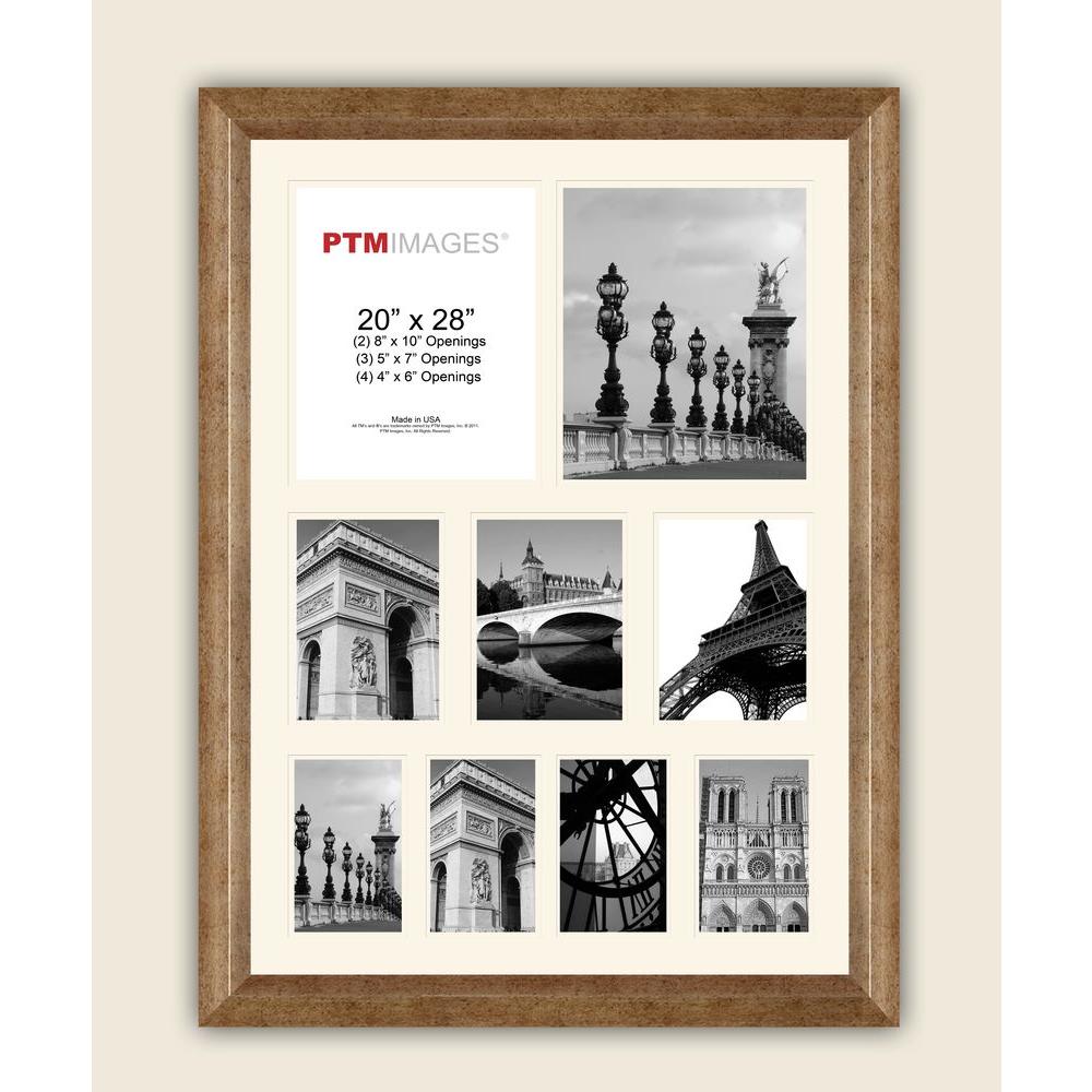 Ptm Images 9 Opening 23 1 2 In X 27 Multi Sized White Ptm Images 9 Opening 23 1 2 In X 27 Multi Sized White Matted Photo Collage Frame 8 0523 The Home Depot