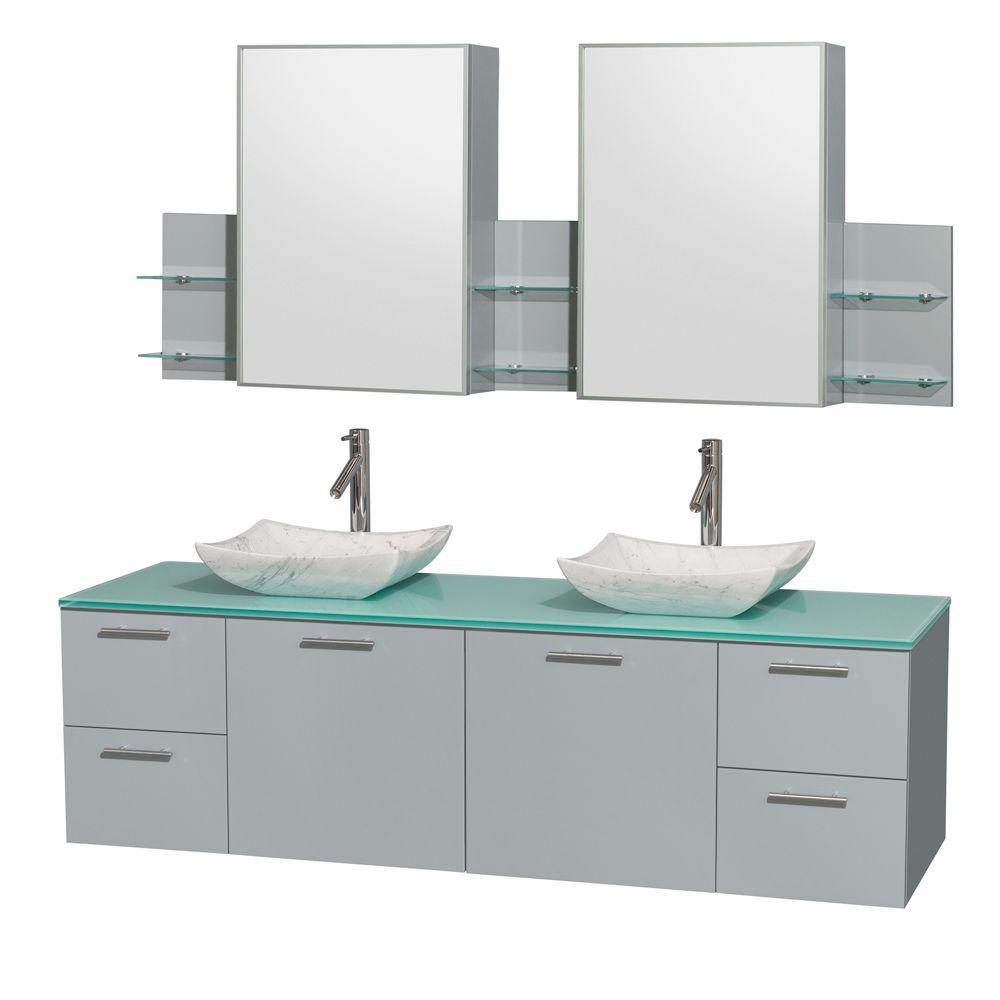 Wyndham Collection Amare 72 In W X 22 25 D Vanity Dove Gray Wyndham Collection Amare 72 In W X 22 25 D Vanity Dove Gray