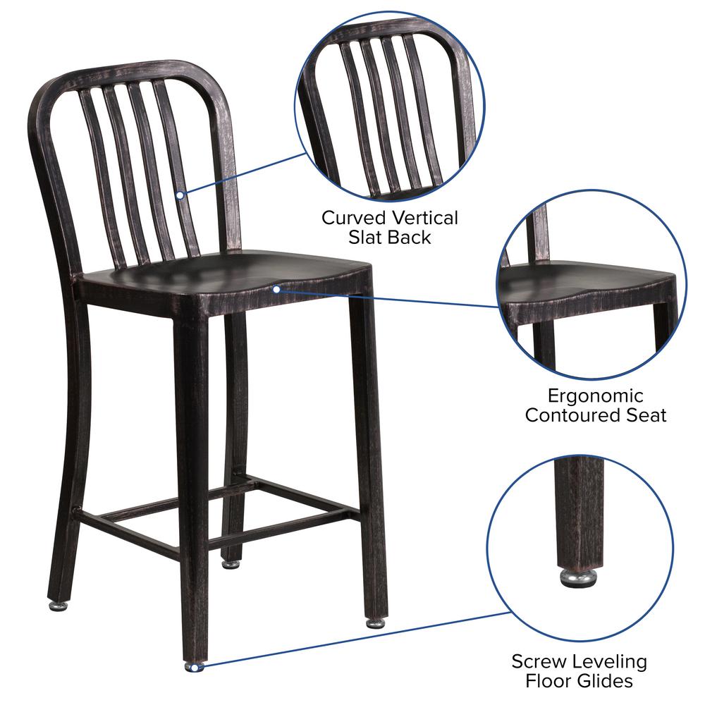 Flash Furniture Metal Outdoor Bar Stool Ch 61200 24 Bq Gg The Home Depot - Metal Garden Chairs B Q Flash Furniture Metal Outdoor Bar Stool Ch 61200 24 Bq Gg The Home Depot - Metal Garden Chairs B Q