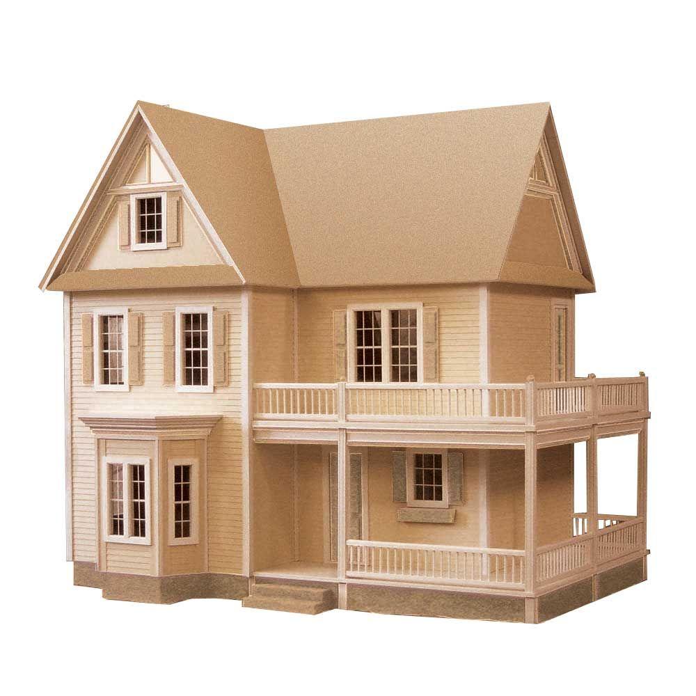 wooden dollhouse kits