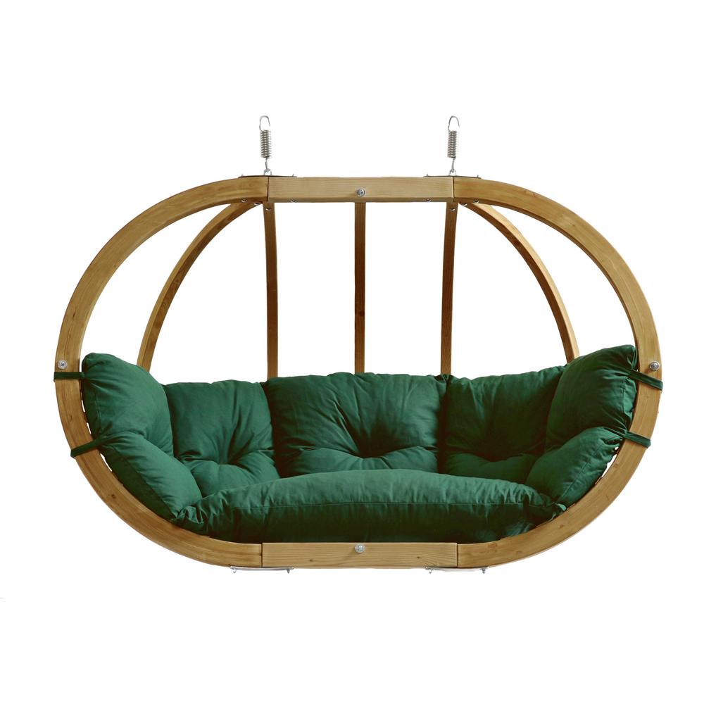 Byer of Maine Globo Chair Royal Two Person Laminated Spruce Patio Swing with... by Byer of Maine